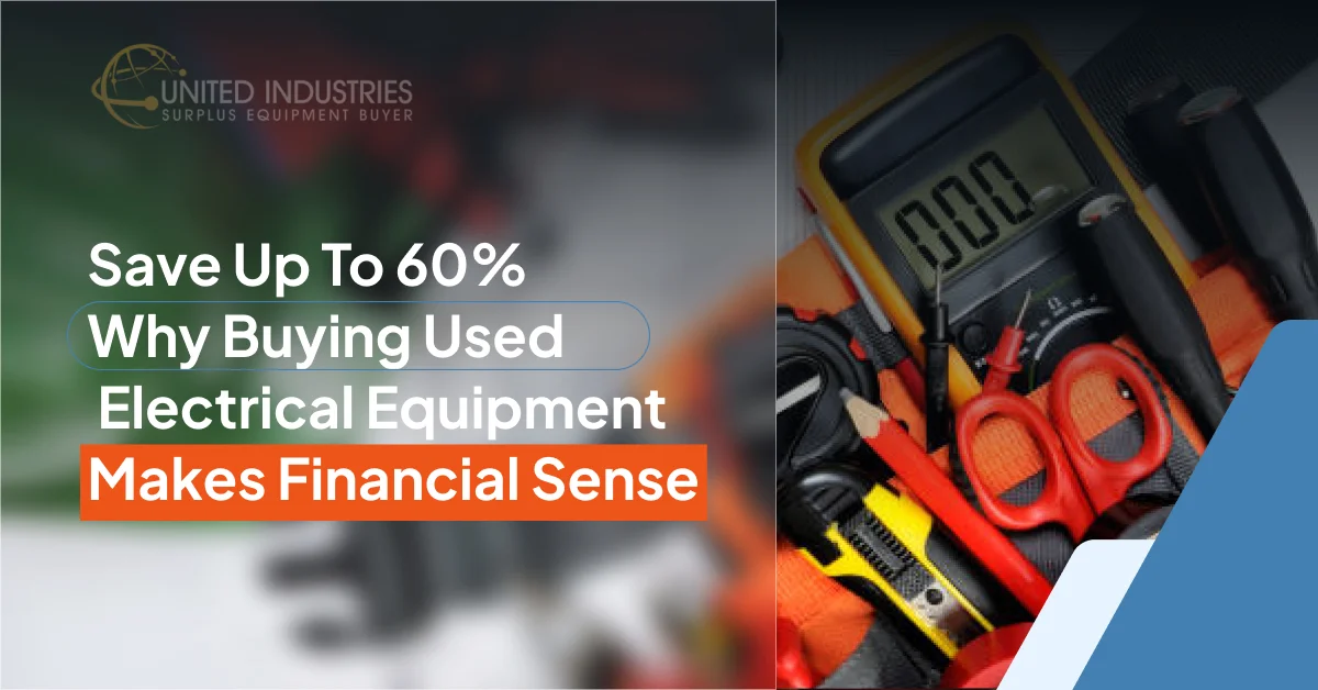 A close-up view of various electrical tools, including a multimeter, pliers, and screwdrivers, on a safety vest.